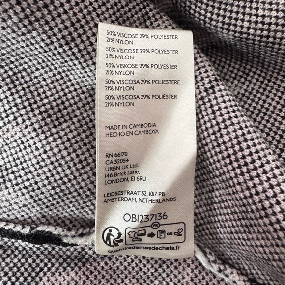 Anthropologie Maeve The Carys Mock Neck Sweater Black Starburst Pattern Medium - Picture 9 of 11